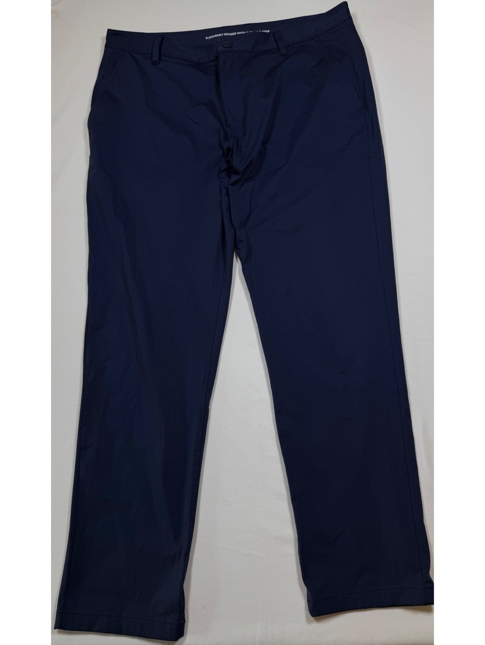 Rhone Men's Navy Blue Performance Dress Pants Size 36